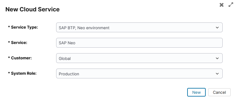 SAP Neo Auth Page