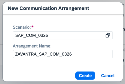 S/4HANA Cloud Communication Arrangements