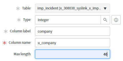 servicenow imp incident new